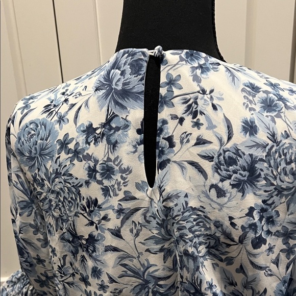 Msk NWT MSK Blue and White Midi Size MP - Picture 9 of 11